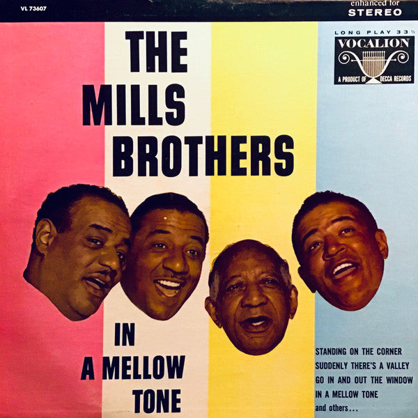 The Mills Brothers : In A Mellow Tone (LP, Album)
