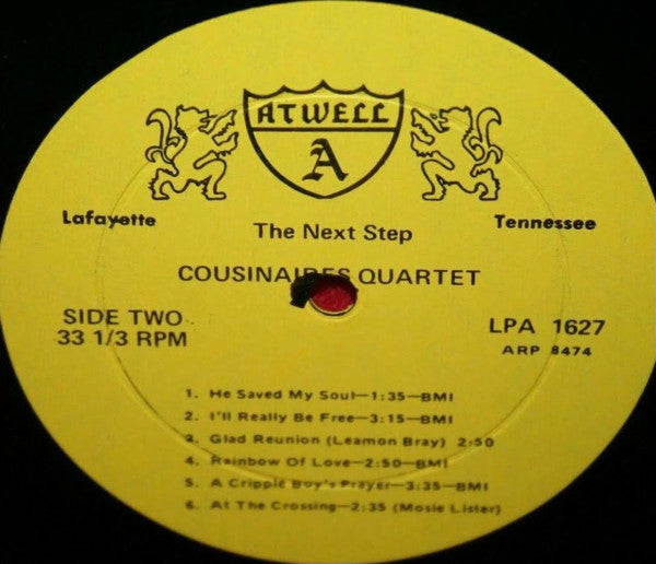 Cousinaires Quartet : The Next Step (LP, Album)