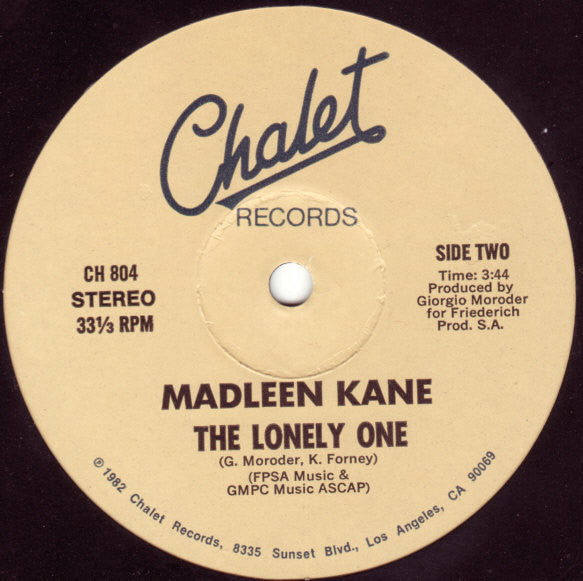 Madleen Kane : Playing For Time (12")