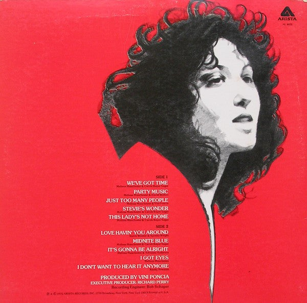 Melissa Manchester : Melissa (LP, Album)