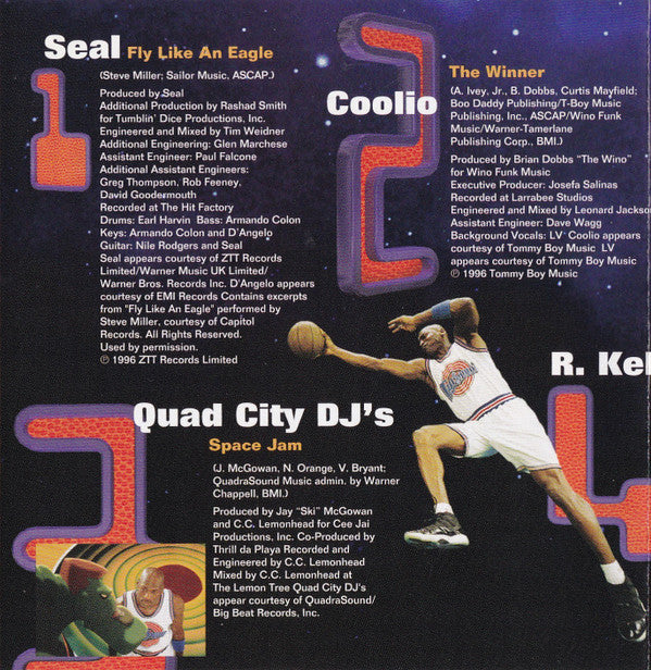 Various : Space Jam (Music From And Inspired By The Motion Picture) (CD, Album)