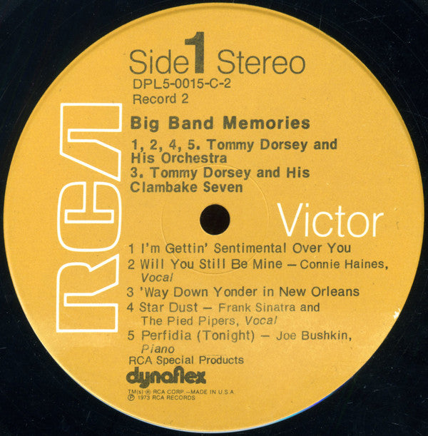 Various : Big Band Memories (5xLP, Comp + Box)