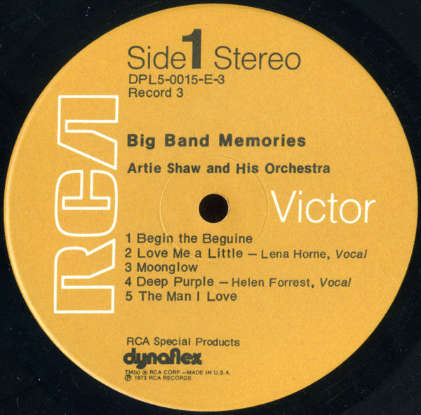 Various : Big Band Memories (5xLP, Comp + Box)