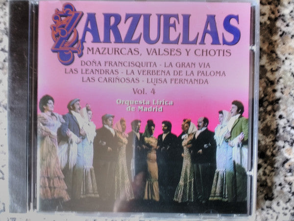 Orquesta Lírica de Madrid : Zarzuelas Vol. 4 (CD, Comp)