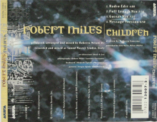 Robert Miles : Children (CD, Maxi)