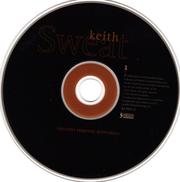 Keith Sweat : Keith Sweat (CD, Album)