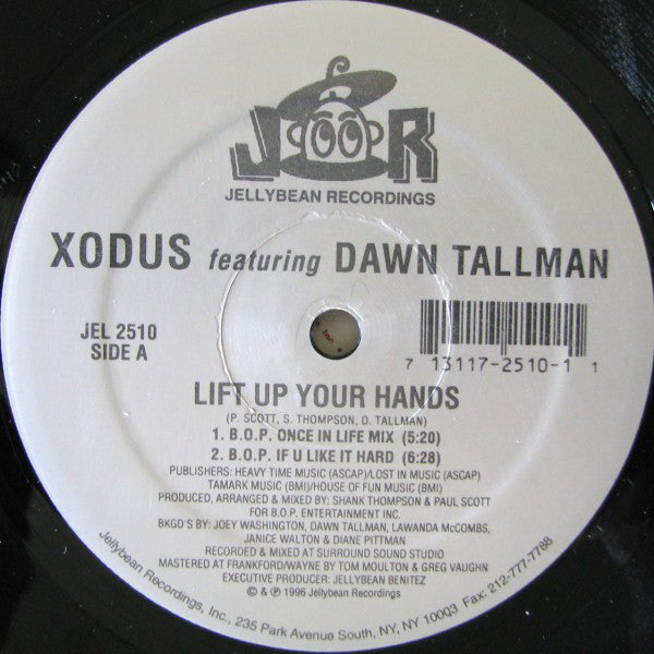 Xodus Feat. Dawn Tallman : Lift Up Your Hands (12")