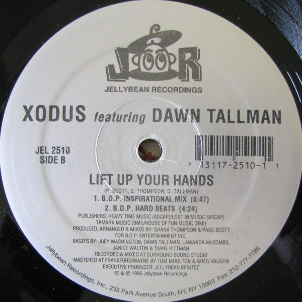 Xodus Feat. Dawn Tallman : Lift Up Your Hands (12")
