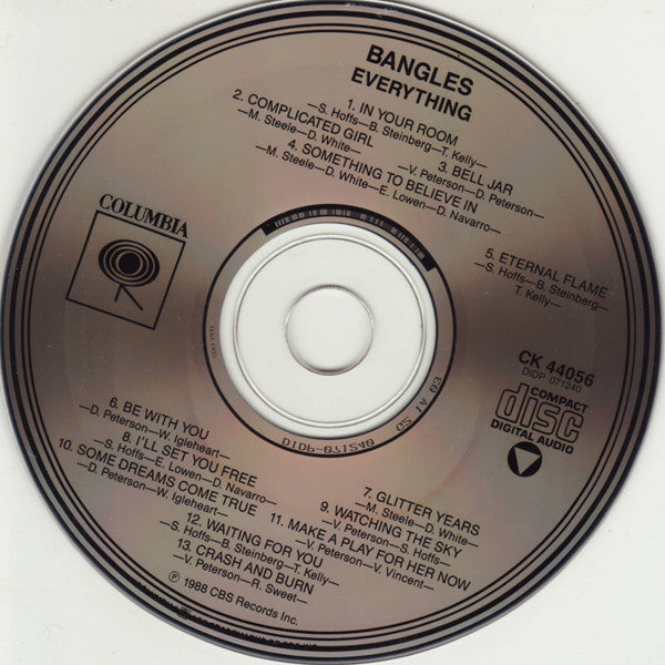 Bangles : Everything (CD, Album, RE)