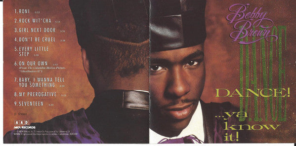 Bobby Brown : Dance!...Ya Know It! (CD, Album, Club, Mixed)