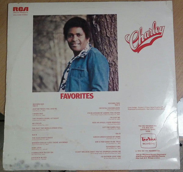 Charley Pride : Favorites (2xLP, Comp)