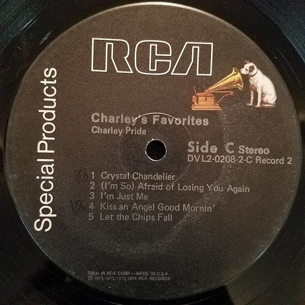 Charley Pride : Favorites (2xLP, Comp)