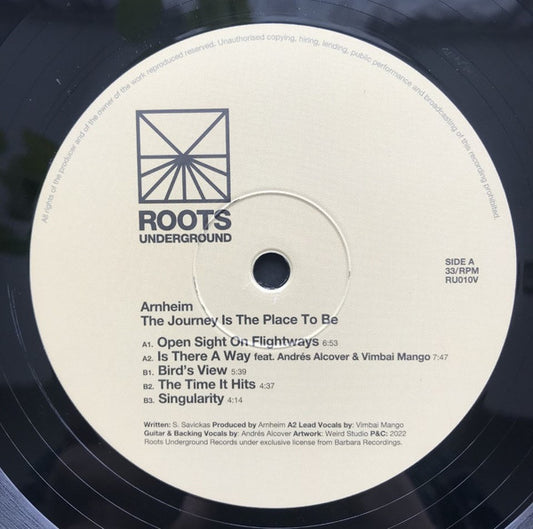 Arnheim (2) : The Journey Is The Place To Be (12")