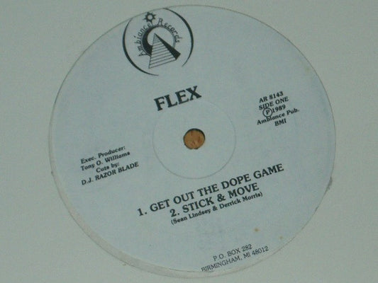 Flex (15) : Get Out The Dope Game / Stick & Move (12")