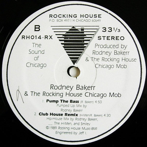 Rodney Bakerr & The Rocking House Chicago Mob : Feel Good! Remix E.P. (12", EP)