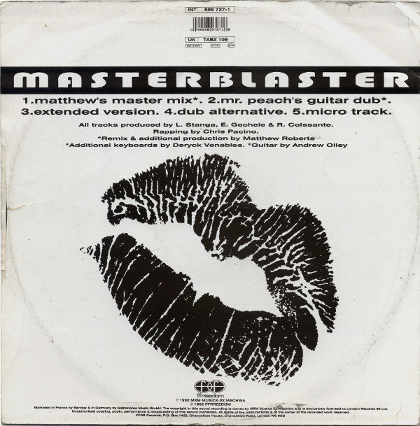 Gongo : Master Blaster (12")
