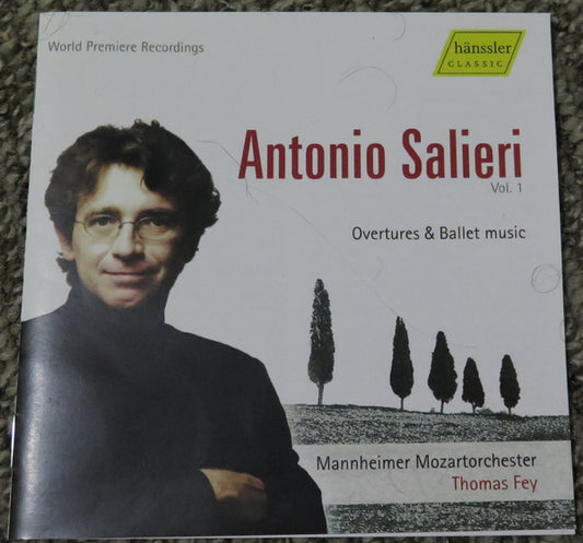 Antonio Salieri, Mannheimer Mozartorchester, Thomas Fey : Overtures And Ballet Music (CDr)