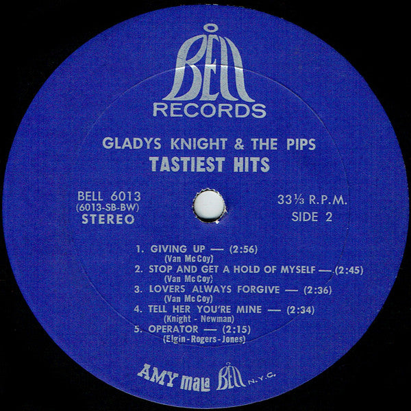 Gladys Knight And The Pips : Tastiest Hits (LP, Comp)