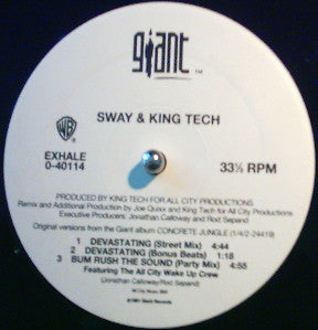 Sway & King Tech : In Control (12", Maxi)