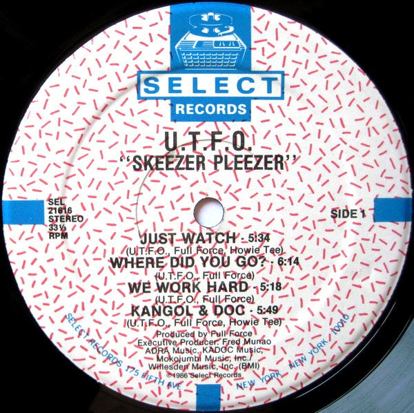 UTFO : Skeezer Pleezer (LP, Album)