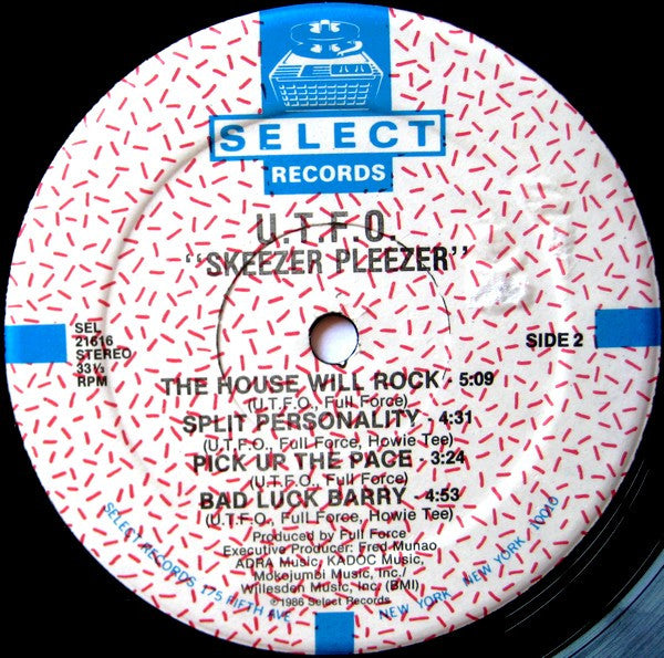 UTFO : Skeezer Pleezer (LP, Album)