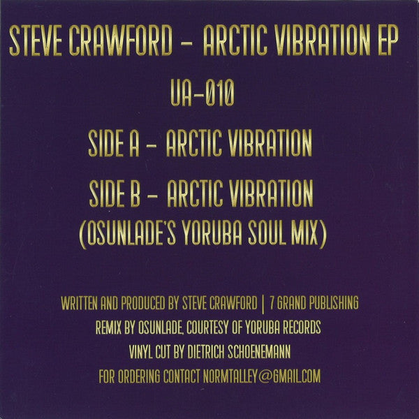 Steve Crawford (8) : Arctic Vibration (7")
