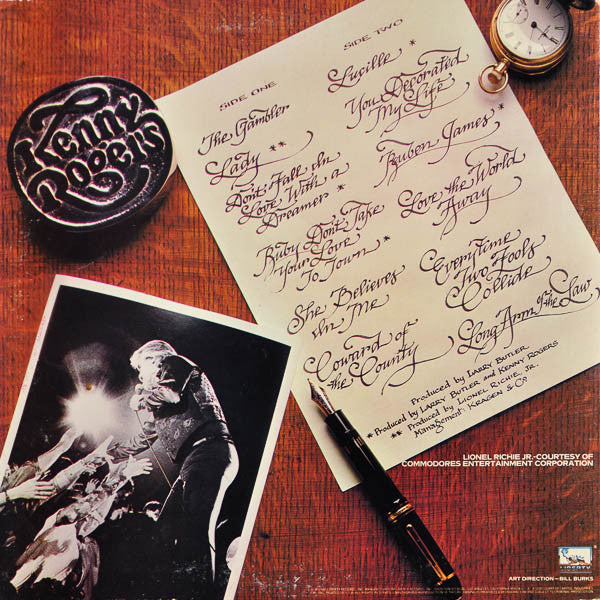 Kenny Rogers : Greatest Hits (LP, Comp)