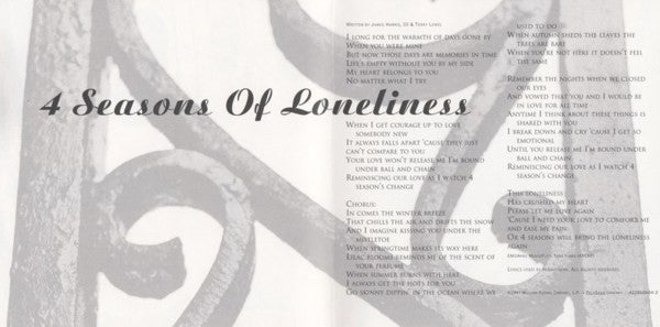Boyz II Men : 4 Seasons Of Loneliness (CD, Single)
