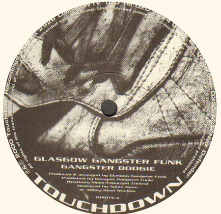 Glasgow Gangster Funk : Gangster Boogie (12")