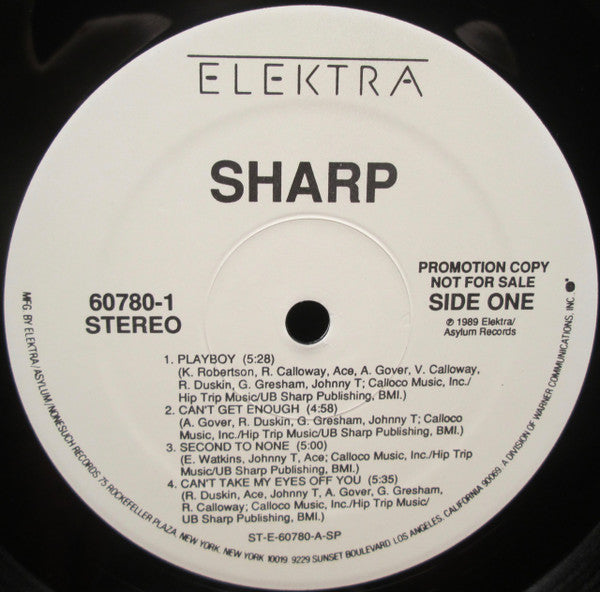 Sharp (3) : Sharp (LP, Album, Promo)