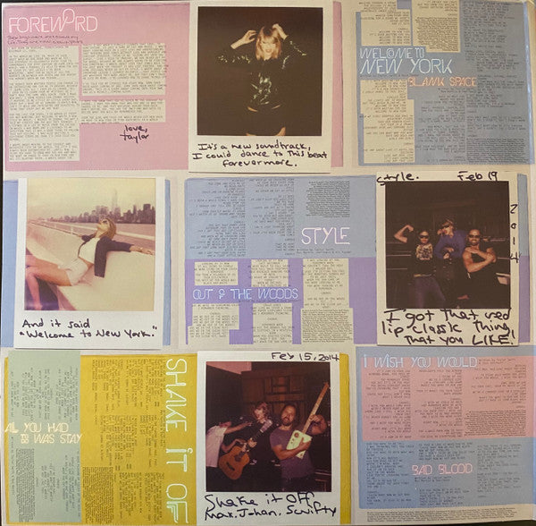 Taylor Swift : 1989 (2xLP, Album, RE, Uni)