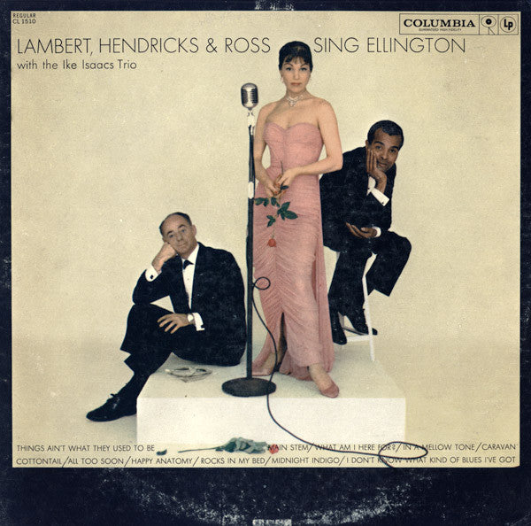 Lambert, Hendricks & Ross With The Ike Isaacs Trio : Sing Ellington (LP, Mono)