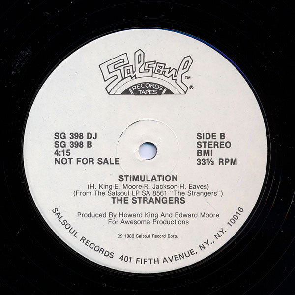 The Strangers : Wanna Take Your Body (12", Single, Promo)