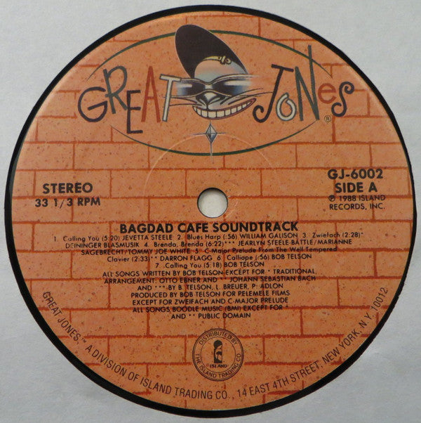 Various : Bagdad Cafe (Original Motion Picture Soundtrack) (LP, Album)