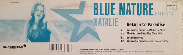 Blue Nature Presents Natalie : Return To Paradise (12")