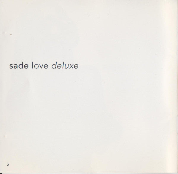 Sade : Love Deluxe (CD, Album)