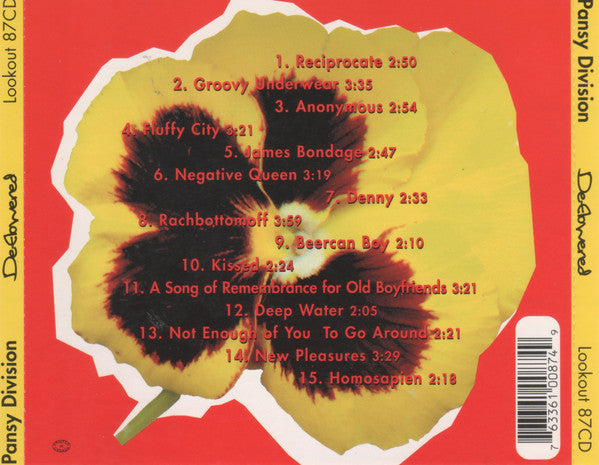 Pansy Division : Deflowered (CD, Album)