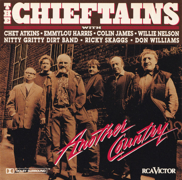 The Chieftains With Chet Atkins, Emmylou Harris, Colin James (2), Willie Nelson, Nitty Gritty Dirt Band, Ricky Skaggs, Don Williams (2) : Another Country (CD, Album, Dol)