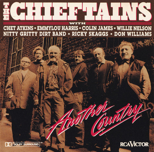 The Chieftains With Chet Atkins, Emmylou Harris, Colin James (2), Willie Nelson, Nitty Gritty Dirt Band, Ricky Skaggs, Don Williams (2) : Another Country (CD, Album, Dol)