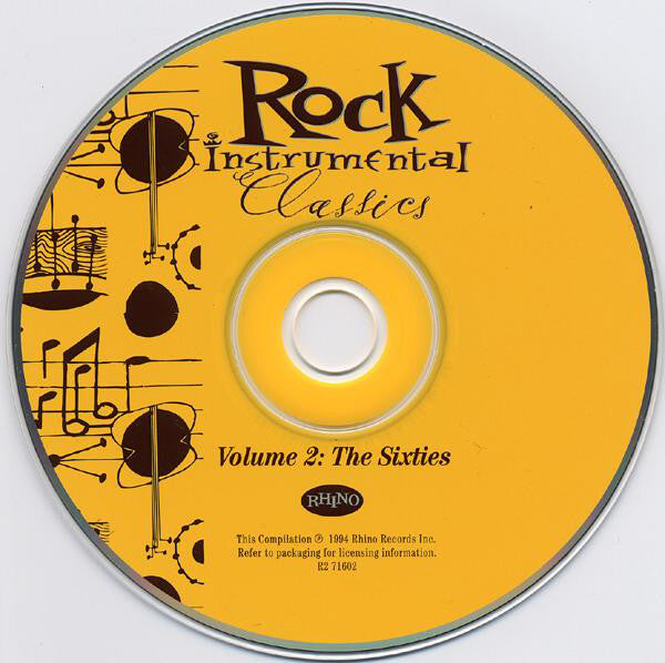 Various : Rock Instrumental Classics, Vol. 2: The Sixties (CD, Comp, RM)