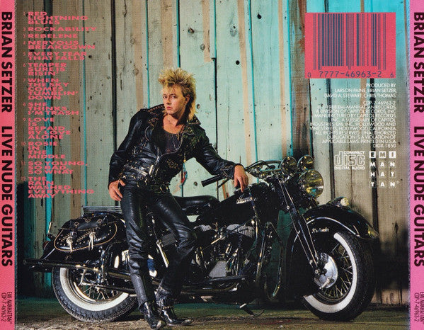 Brian Setzer : Live Nude Guitars (CD, Album)
