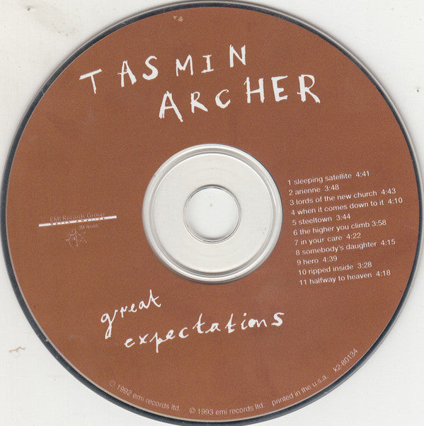 Tasmin Archer : Great Expectations (CD, Album)