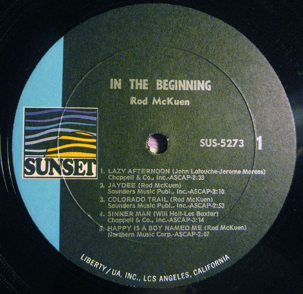 Rod McKuen : In The Beginning... (LP, Comp)
