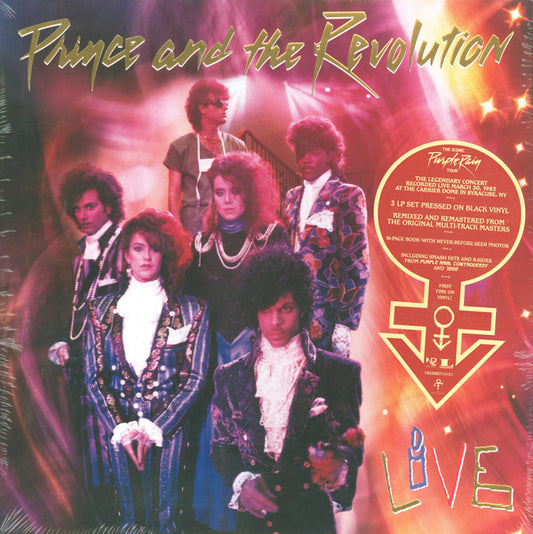 Prince And The Revolution : Live (3xLP, RE, RM + Box)