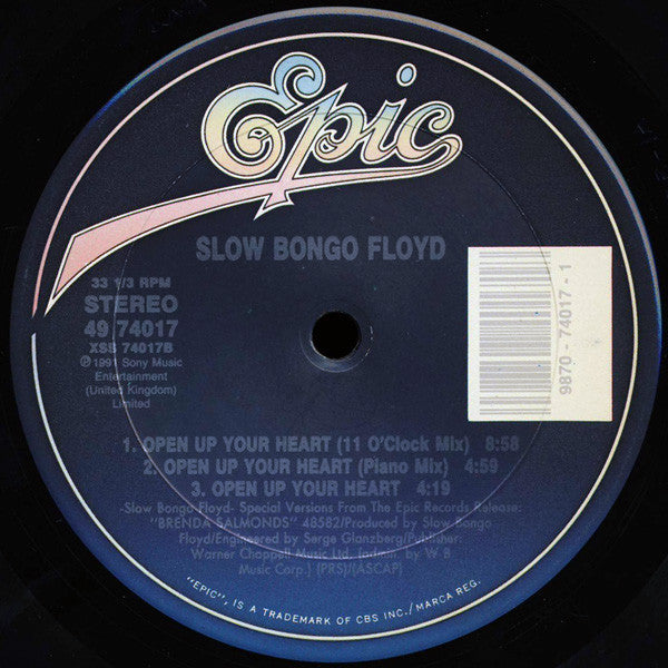 Slow Bongo Floyd : More Than Jesus (12")