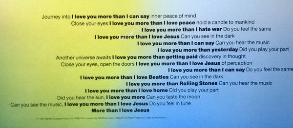 Slow Bongo Floyd : More Than Jesus (12")