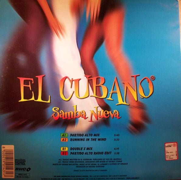 El Cubano : Samba Nueva (12")