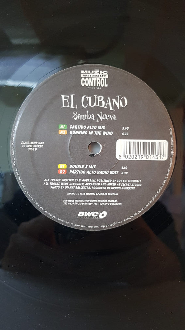 El Cubano : Samba Nueva (12")
