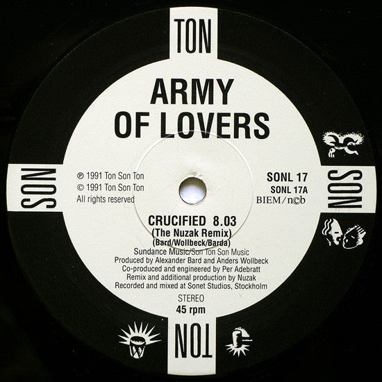 Army Of Lovers : Crucified (12", Single)