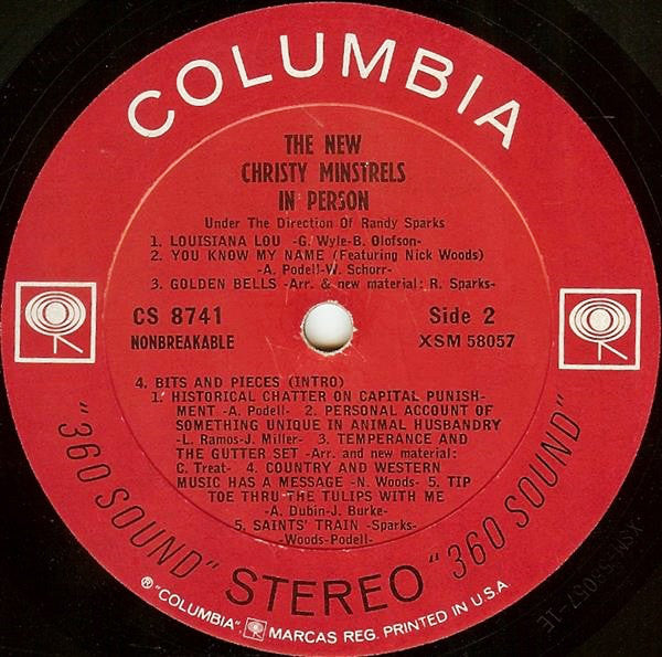 The New Christy Minstrels : In Person (LP, Album, Pit)